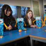 Digital Xtra supported an all-girls Robotics After School Club at Kirkliston Primary School in Edinburgh in 2022/23 Picture by Stewart Attwood All images © Stewart Attwood Photography 2022. All other rights are reserved. Use in any other context is expressly prohibited without prior permission. No Syndication Permitted.