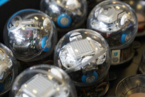 The school was able to purchase a classroom set of Sphero BOLTs with the grant from Digital Xtra Fund